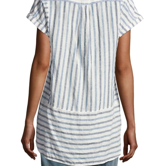 Two by Vince Camuto woven stripe tunic -  small - Picture 2 of 8